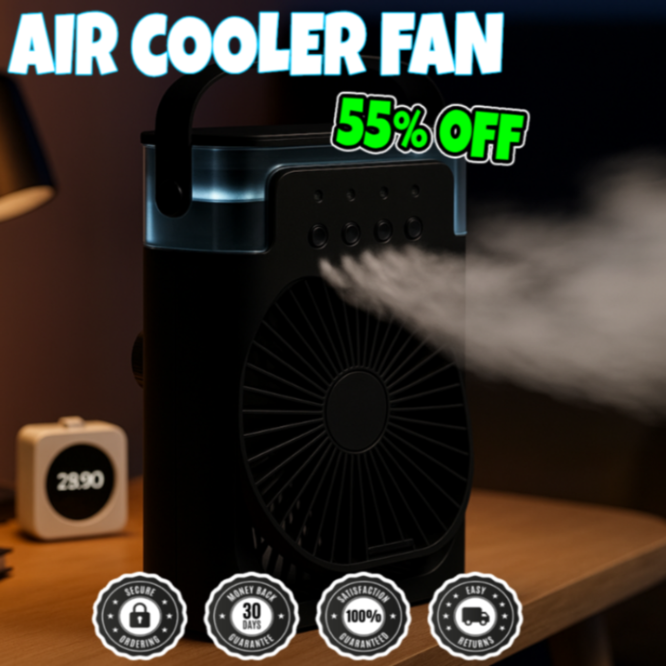 Portable humidifier fan (Summer Exlusive)
